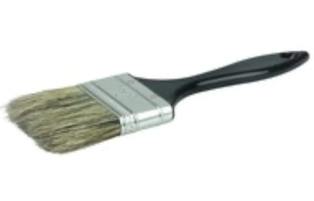 WEILER Vortec Pro Chip & Oil Brush, Grey China Bristle, Plastic Handle