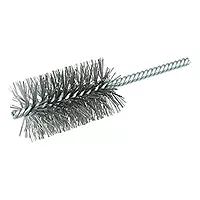 Weiler 21413 1-1/2" Power Tube Brush, .014" Stainless Steel Fill, 2-1/2" Brush Length, Made in The USA (Pack of 10)