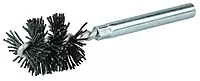 Weiler 21764 Burr-Rx 1"-Dia Power Tube Brush.026/120CG Crimped Fill, 1" Brush Length, 3-1/2" Overall Length