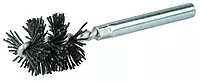 Weiler 21764 Burr-Rx 1"-Dia Power Tube Brush.026/120CG Crimped Fill, 1" Brush Length, 3-1/2" Overall Length