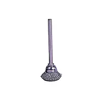 Weiler 804-26076 26076 Stem Mounted Miniature Crimped Wire Cup Brush, 0.005" Stainless Steel, 37000 rpm, 5/8"