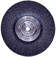 Weiler 35216 7" Encapsulated Stringer Bead Wheel .014, 5/8"-11 A.H.