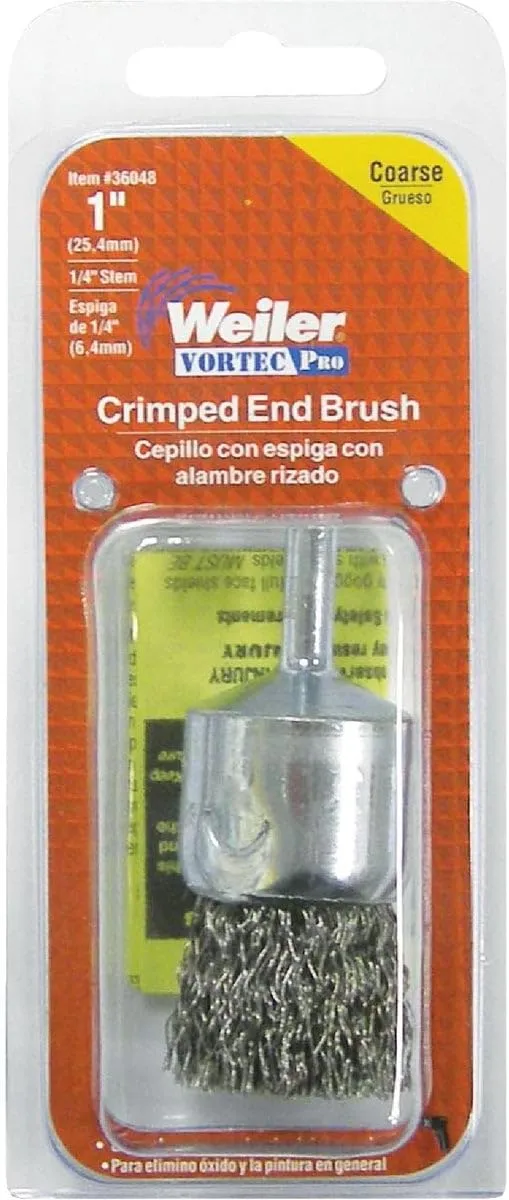 Weiler #36048 1" Crimp End Wheel