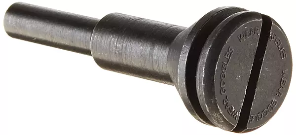 Weiler 36512 Mandrel for Type 1 Cutoff Wheel, 1/4" Diameter Shank, 1/4" and 3/8" Arbor Size