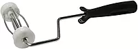 Weiler 49018 4-Inch Roller Frame, 4-Wire Cage w/Plastic Handle & 2-Plastic Caps