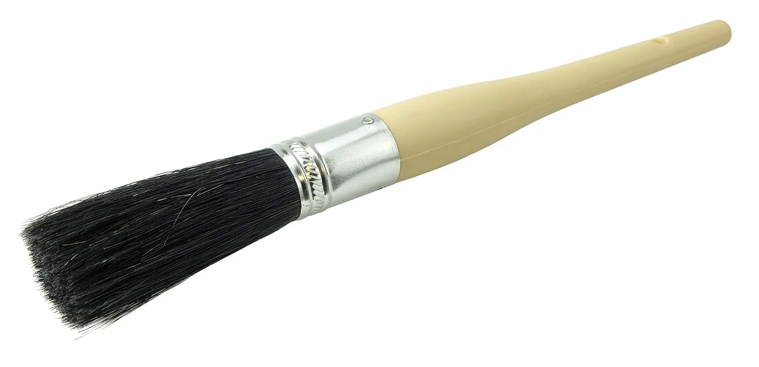 Weiler 40020 15/16" Thickness, 2-1/2" Bristle Length, #8 Size, Black China Bristles, Chisel Trim