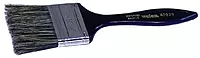 Weiler 40027 1" Vortec Pro Chip & Oil Brush, Grey China Bristle, 1-3/4" Trim Length, Plastic Handle, Durable and Disposable