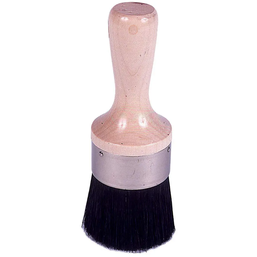 Weiler China Bristle Stencil Brush with Lacquered Wood Handle