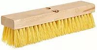 Weiler 44438 12" Block Size, 6 X 20 No. Of Rows, Wood Block, Polypropylene Fill, Deck Scrub Brush