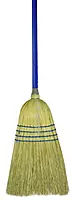 Weiler 44548 Light Industrial Upright Broom, Corn & Fiber Fill, 57" Overall Length