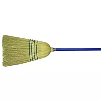 Weiler 44548 Light Industrial Upright Broom, Corn & Fiber Fill, 57" Overall Length