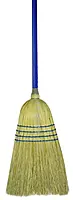 Weiler 44548 Light Industrial Upright Broom, Corn & Fiber Fill, 57" Overall Length