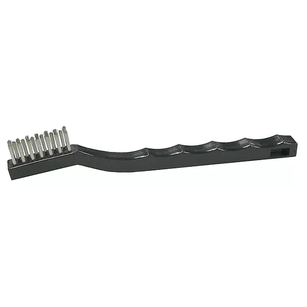 Weiler 44806 0.006" Wire Size, 7-1/2" X 1/2" Block Size, 3 X 7 No. Of Rows, 302 Stainless Steel Bristles