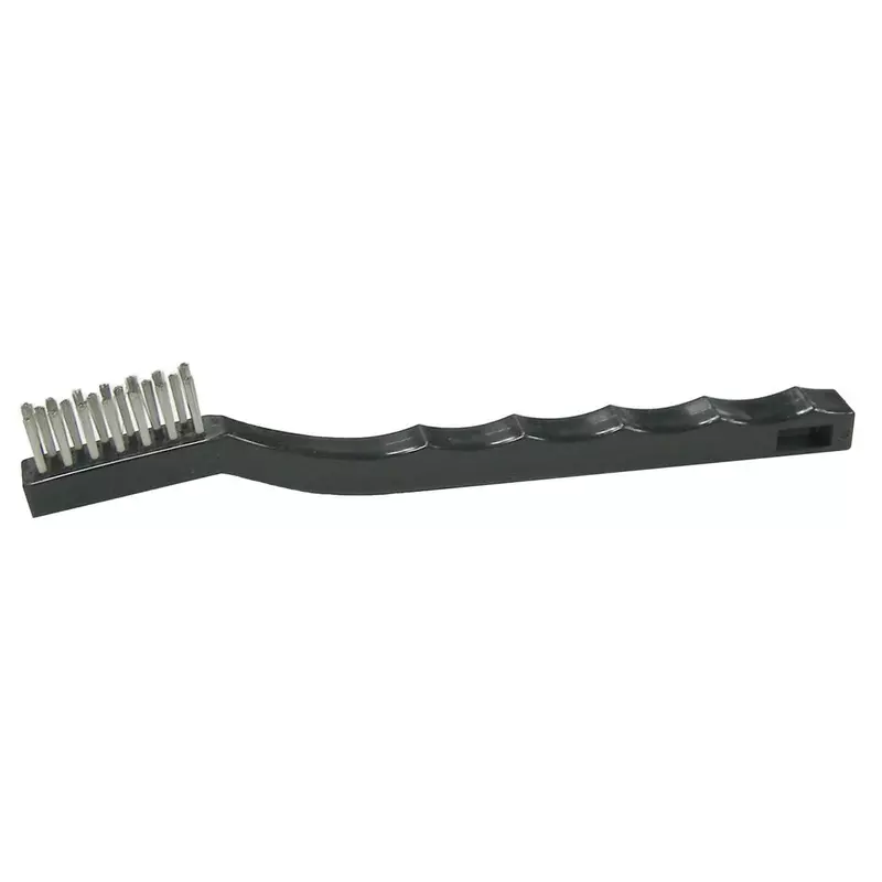 Weiler 44806 0.006" Wire Size, 7-1/2" X 1/2" Block Size, 3 X 7 No. Of Rows, 302 Stainless Steel Bristles