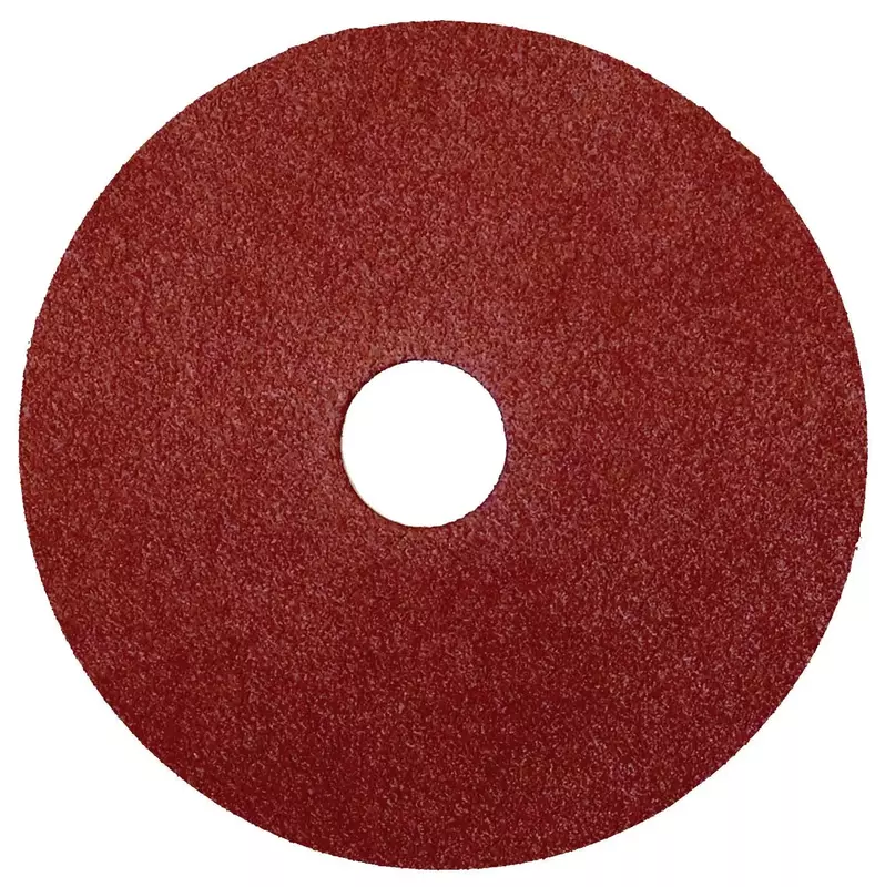 Weiler 59577 Tiger 7/8" Arbor, 4-1/2" Diameter, 80 Grit, Aluminum Oxide, Fiber Backing, Resin Fiber Disc