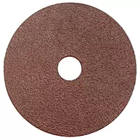Weiler Coated Aluminum Oxide Fiber Disc - 60 Grit - 5 in Dia 7/8 in Center Hole - 10000 Max RPM - 59506 [PRICE is per DISC]