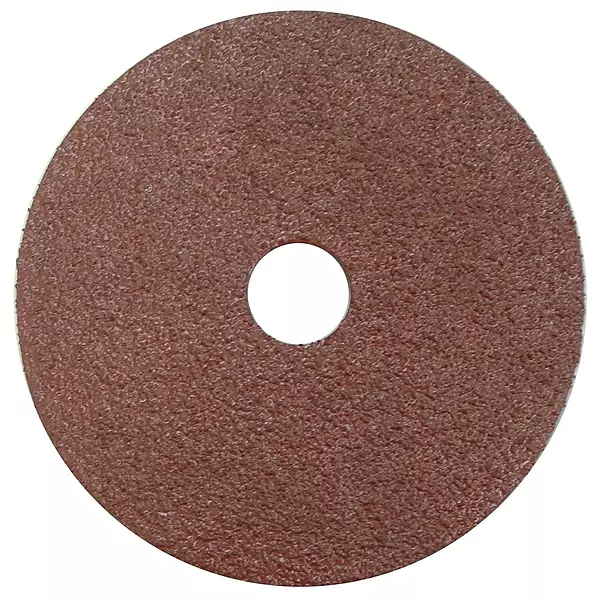 Weiler Coated Aluminum Oxide Fiber Disc - 60 Grit - 5 in Dia 7/8 in Center Hole - 10000 Max RPM - 59506 [PRICE is per DISC]