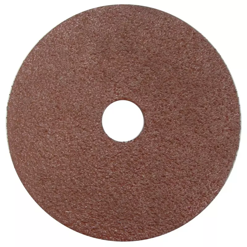 Weiler Coated Aluminum Oxide Fiber Disc - 60 Grit - 5 in Dia 7/8 in Center Hole - 10000 Max RPM - 59506 [PRICE is per DISC]