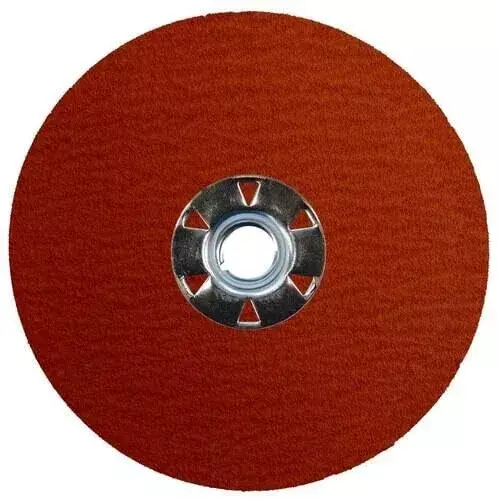 Fiber Discs; Disc Diameter (Inch): 5 ; Abrasive Material: Ceramic ; Grit: 60 ; Center Hole Thread Size: 5/8-11