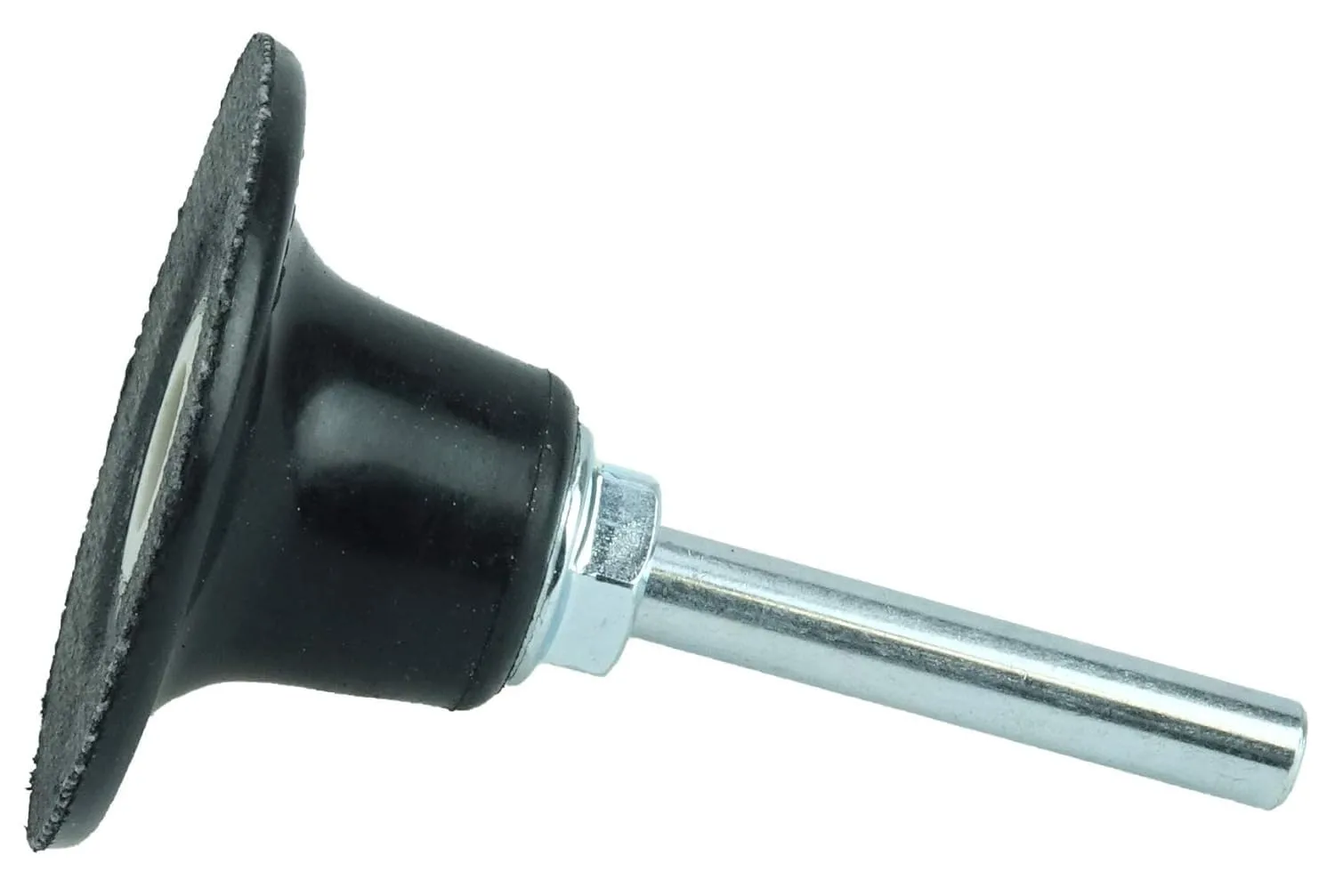 Weiler 51551 Tiger 1/4" Stem, 2" Diameter, Non-Woven Surface Conditioning Plastic Button Style Back-Up Pad