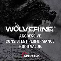 Weiler 56278 6 Inch Cutting Wheel, Wolverine AO Steel/Metal Fast Cutting, 3/32" A24R Type 27 5/8"-11 Hub