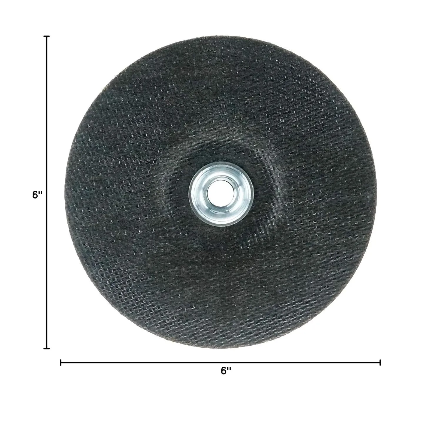 Weiler 56278 6 Inch Cutting Wheel, Wolverine AO Steel/Metal Fast Cutting, 3/32" A24R Type 27 5/8"-11 Hub