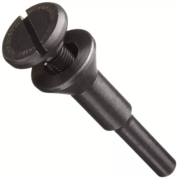 Weiler 56490 Mounting Mandrel For Cut-Off Wheels W/3/8" Arbor Hole, 1/4" Stem Mandrel Only