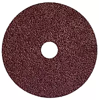Weiler 59501 Tiger 7/8" Arbor, 5" Diameter, 24 Grit, Aluminum Oxide, Fiber Backing, Resin Fiber Disc