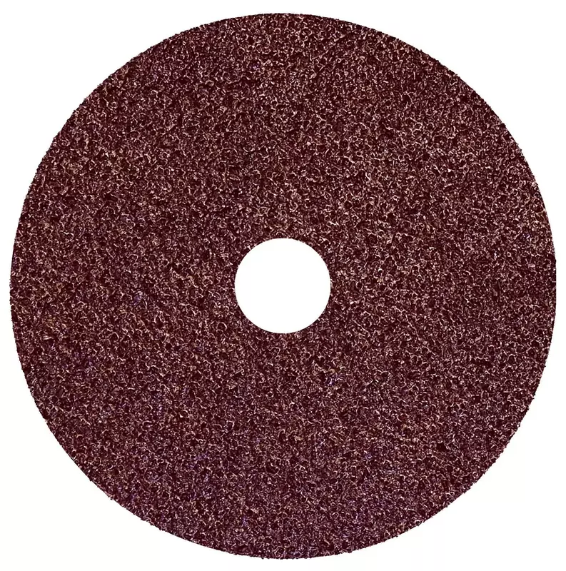 Weiler 59501 Tiger 7/8" Arbor, 5" Diameter, 24 Grit, Aluminum Oxide, Fiber Backing, Resin Fiber Disc