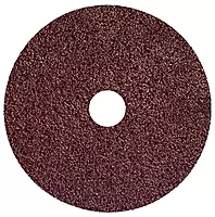 Weiler 59501 Tiger 7/8" Arbor, 5" Diameter, 24 Grit, Aluminum Oxide, Fiber Backing, Resin Fiber Disc