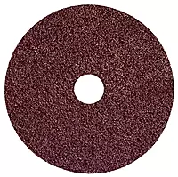Weiler 59503 Wolverine Aluminum Oxide Resin Fiber Sanding & Grinding Disc, 5" Diameter, 36 Grit, 7/8" Arbor Hole (Pack of 25)