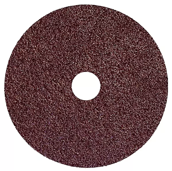 Weiler 59503 Wolverine Aluminum Oxide Resin Fiber Sanding & Grinding Disc, 5" Diameter, 36 Grit, 7/8" Arbor Hole (Pack of 25)