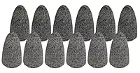Weiler 68310 TIGER AO TYPE 16 Round Tip Portable Grinding Cone, A24-R, 2" X 3" X 5/8-11 (Pack of 12)