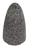 Weiler 68310 TIGER AO TYPE 16 Round Tip Portable Grinding Cone, A24-R, 2" X 3" X 5/8-11 (Pack of 12)
