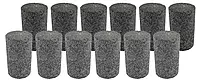 Weiler 68319 TIGER AO TYPE 18 Flat Tip Portable Grinding Plug, A24-R, 1 1/2" X 2 1/2" X 5/8-11, (Pack of 12)