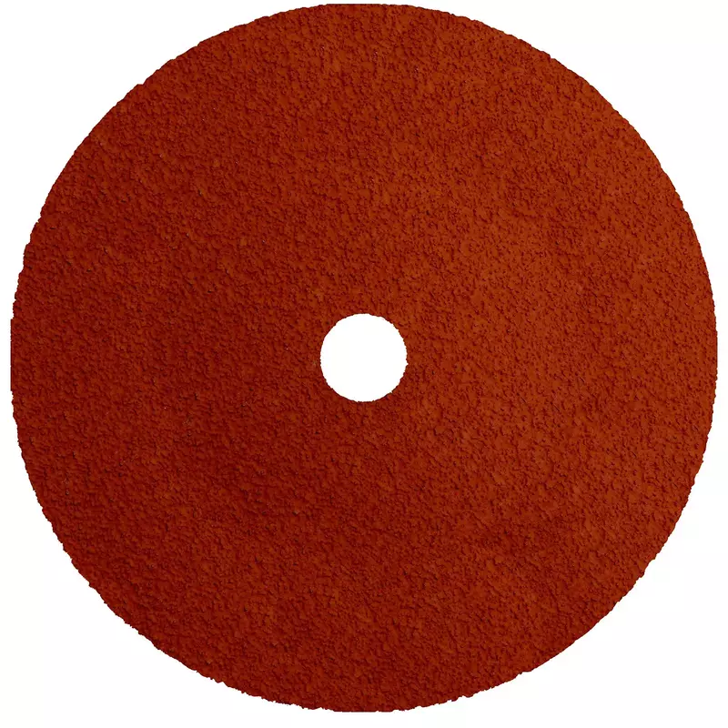 Weiler 69865 Tiger Ceramic Alumina Resin Fiber Sanding & Grinding Disc, 7" Diameter, 36 Grit, 7/8" Arbor Hole (Pack of 25)