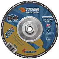 7" Tiger Pipeliner Grinding Wheel