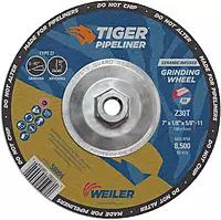 7" Tiger Pipeliner Grinding Wheel