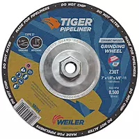 7" Tiger Pipeliner Grinding Wheel