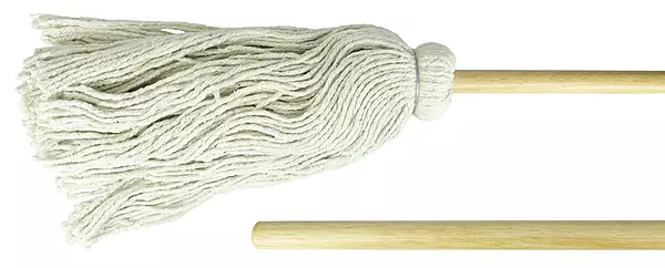 Weiler 75110 24 One-Piece Deck Mop, 16 oz., 4-Ply Cotton, Industrial Grade 24 oz