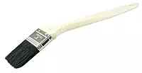 Weiler 95502 2" Bent Radiator Brush, Black Bristle, 2-1/4" Bristle Length, Wood Handle
