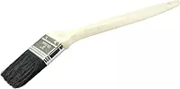 Weiler 95502 2" Bent Radiator Brush, Black Bristle, 2-1/4" Bristle Length, Wood Handle
