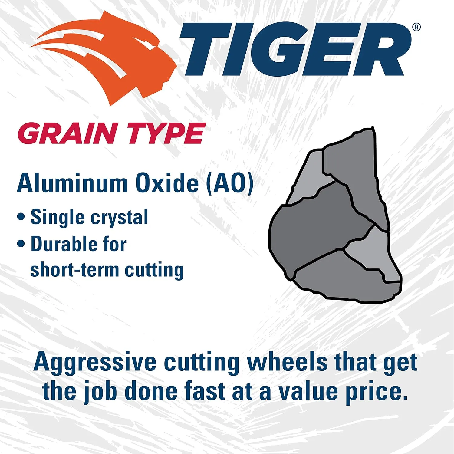 Weiler 57047 9 Inch Cutting Wheel, Tiger AO Steel/Metal Long Life Performance Cutting, 1/16" A60T Type 27 7/8" Arbor