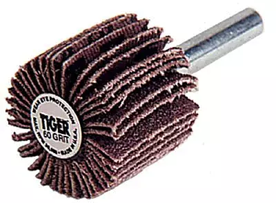 Tiger® Mounted Flap Wheels - ca-3 x 1/2 x 80 grit1/4in mount