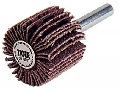Tiger® Mounted Flap Wheels - ca-3 x 1/2 x 80 grit1/4in mount