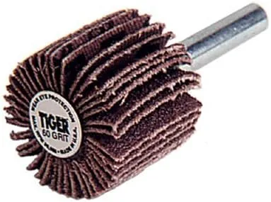 Tiger® Mounted Flap Wheels - ca-3 x 1/2 x 80 grit1/4in mount