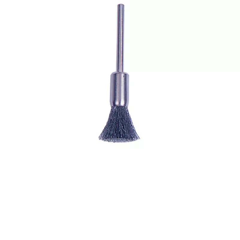 Miniature End Wire Brush, 5/16", PK12