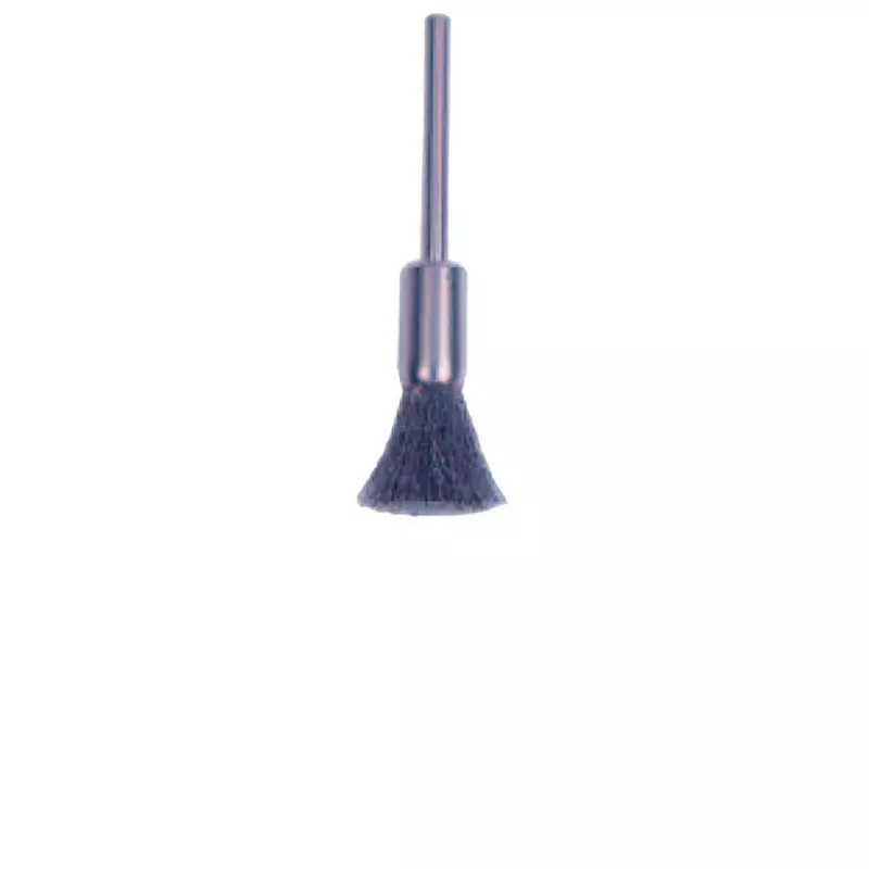 Miniature Stem-Mounted End Brushes - me-882 1/8in stem1/4in dia m