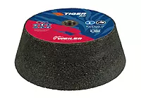 Weiler 68356 Tiger AO Type 11 Flaring Cup Wheel, A16-Q, 6/4-3/4 x 2 x 5/8-11, Rim 1", Back 3/4", (Pack of 5)