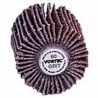 Vortec Mounted Flap Wheels - 2"x1"x1/4" stem 80ao vortec flap wheel [Set of 10]